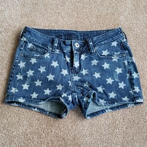Arizona Jean Company Blue Jean Star Shorts